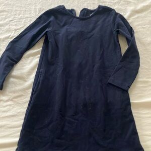 Navy Primary Cozy Dress